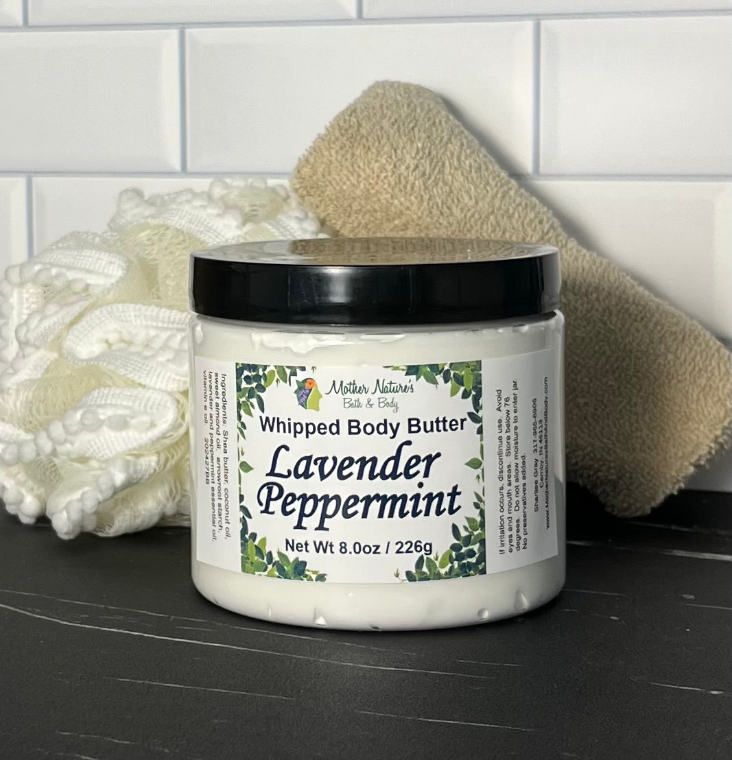 Lavender Peppermint Whipped Body Butter